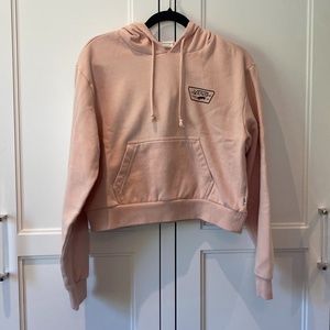 Vans Logo Hoodie- Pink